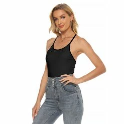 Yoycol SUNFLOWER CRISS-CROSS OPEN BACK TANK TOP