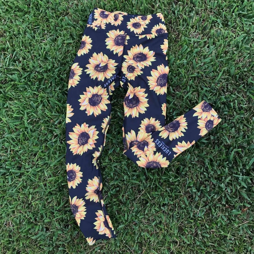 Budget ๐ Printful Sunflower Yoga Leggings ๐ 11 Printful Sunflower Yoga Leggings