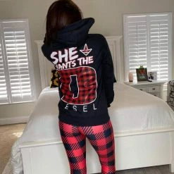 Printful Buffalo Plaid Women's Yoga Leggings