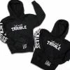 Luckless Outfitters Women In And Out Of Trouble Best Friend Hoodies Set Of 2