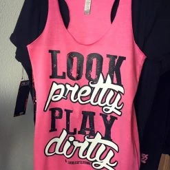 Luckless Outfitters Look Pretty Play Dirty Tank (Multiple Colors) Women