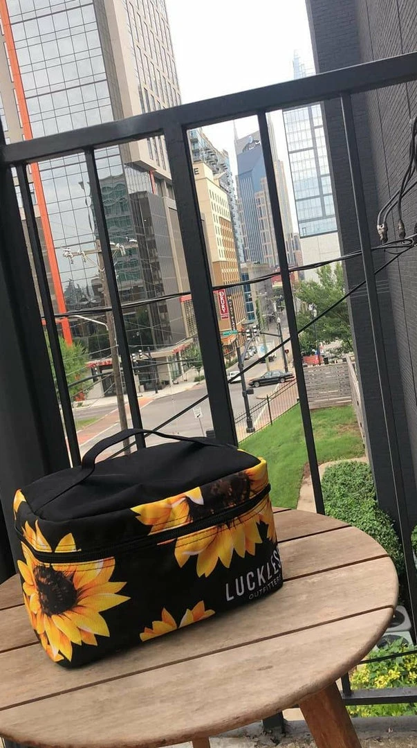 Budget 👍 Interestprint 👩 Women Sunflower Makeup Bag 🎁 5 Interestprint Women Sunflower Makeup Bag