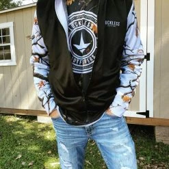 Yoycol COTTON BLOSSOM CAMO HEAVY ZIP FLEECE HOODIE Women