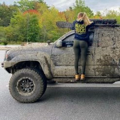 Luckless Outfitters Women Muddy Trucks Zero F*cks (Multiple Styles)