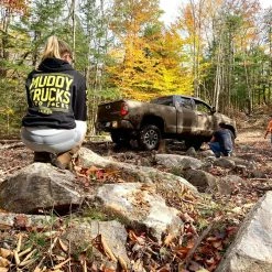 Luckless Outfitters Women Muddy Trucks Zero F*cks (Multiple Styles)
