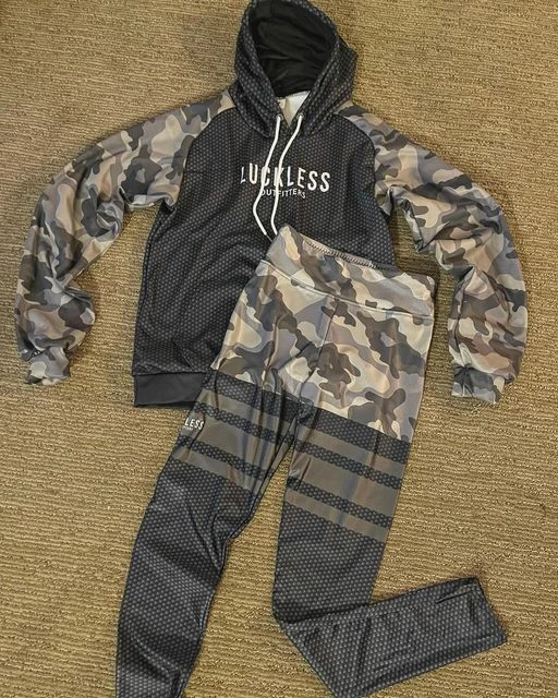 Outlet βοΈ Yoycol Heavy Fleece Raglan Hoodie - Army Multicam + Dotted π© Women βοΈ 6 Yoycol Heavy Fleece Raglan Hoodie - Army Multicam + Dotted Women