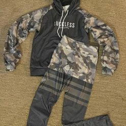 Yoycol HIGH WAIST LEGGINGS - ARMY MULTICAM + DOTTED Women