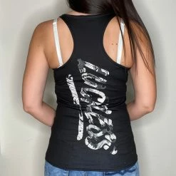 Yoycol Monochrome Sunflower Luckless Racerback Tank Women