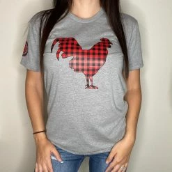 Luckless Outfitters Buff Check Rooster Tee