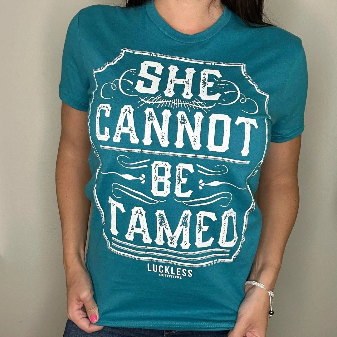 Cheap ๐ Luckless Outfitters She Cannot Be Tamed | Teal ๐ 7 Luckless Outfitters She Cannot Be Tamed | Teal
