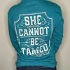 Luckless Outfitters She Cannot Be Tamed | Teal