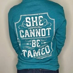Luckless Outfitters She Cannot Be Tamed | Teal