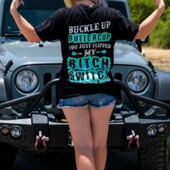 Luckless Outfitters Buckle Up Buttercup (Multiple Styles/Colors) Women