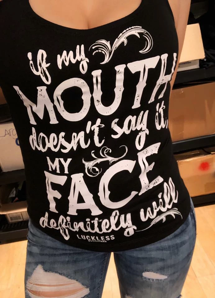 Hot Sale ๐ฏ Luckless Outfitters My Face Definitely Will (Multiple Styles) ๐งจ 4 Luckless Outfitters My Face Definitely Will (Multiple Styles)