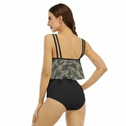 Yoycol Camo Women's Ruffled Bikini | Multicam