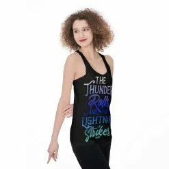 Brand new π― Yoycol Thunder Rolls Racerback Tank Top π© Women π 22 Yoycol Thunder Rolls Racerback Tank Top Women