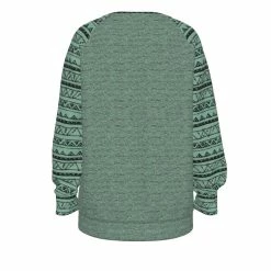 Brand new ๐ Yoycol ๐ฉ Women's Raglan Sleeve Sweatshirt - Chill - Aztec ๐คฉ 12 Yoycol Women's Raglan Sleeve Sweatshirt - Chill - Aztec