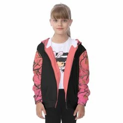 Yoycol SUN KISSED KIDS CAMO HEAVY ZIP FLEECE HOODIE