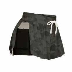 Yoycol Sport Skirt With Pocket | Black Camo Women