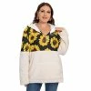 Yoycol FALL FESTIVAL FLEECE SUNFLOWER (+ Plus Sizes)