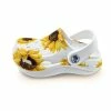 Luckless Outfitters Sunflower Kid's Clogger | White Kids
