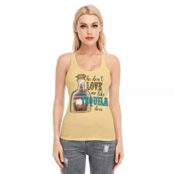 Yoycol Women He Don't Love Me Racerback Tank