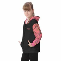 Yoycol SUN KISSED KIDS CAMO HEAVY ZIP FLEECE HOODIE
