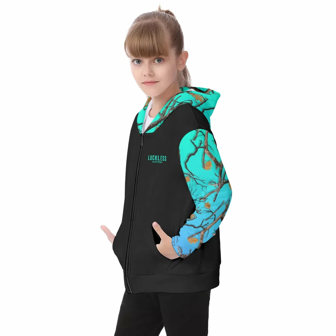 Cheapest 😍 Yoycol AQUAMARINE KIDS CAMO HEAVY ZIP FLEECE HOODIE 🤩 6 Yoycol AQUAMARINE KIDS CAMO HEAVY ZIP FLEECE HOODIE