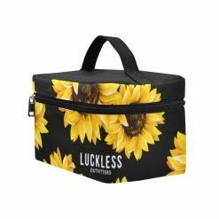 Budget 👍 Interestprint 👩 Women Sunflower Makeup Bag 🎁 16 Interestprint Women Sunflower Makeup Bag