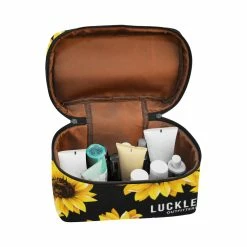 Budget 👍 Interestprint 👩 Women Sunflower Makeup Bag 🎁 19 Interestprint Women Sunflower Makeup Bag