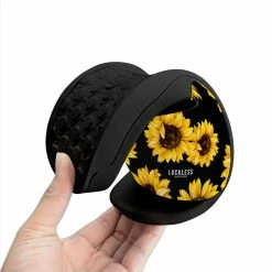 Luckless Outfitters Sunflower Slides | Black