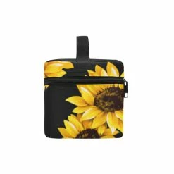 Budget 👍 Interestprint 👩 Women Sunflower Makeup Bag 🎁 15 Interestprint Women Sunflower Makeup Bag