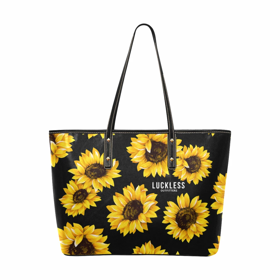 Budget 😀 Interestprint 👩 Women Sunflower Leather Purse ❤️ 3 Interestprint Women Sunflower Leather Purse