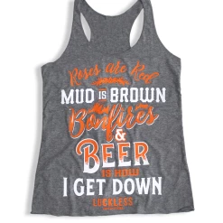 Luckless Outfitters Women Bonfires & Beer Tank