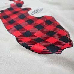 Luckless Outfitters Buck Hoodie Buffalo Plaid Hoodie Women