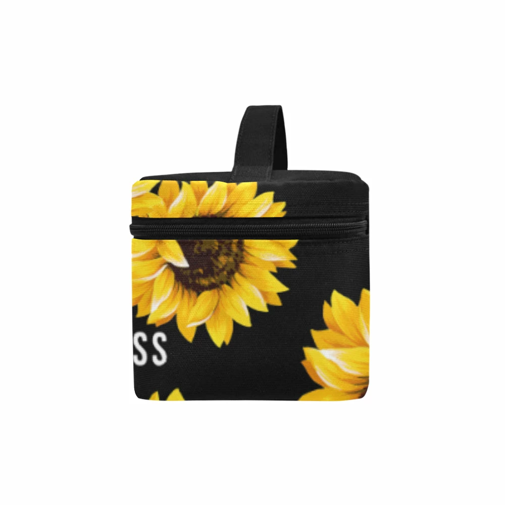 Budget 👍 Interestprint 👩 Women Sunflower Makeup Bag 🎁 9 Interestprint Women Sunflower Makeup Bag