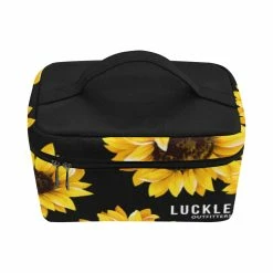 Budget 👍 Interestprint 👩 Women Sunflower Makeup Bag 🎁 18 Interestprint Women Sunflower Makeup Bag