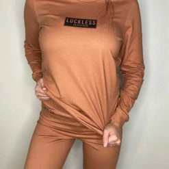 Yoycol Critical Cotton Women's Pajama Set | Copper