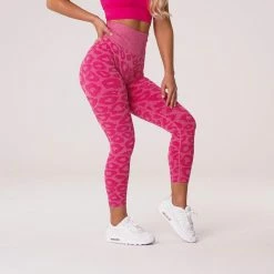 Luckless Outfitters Leopard High Waisted Seamless Women's Leggings (Multiple Colors)