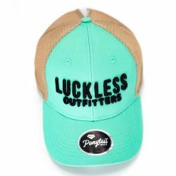 Luckless Outfitters Miranda Ponytail Mesh Back Hat Women