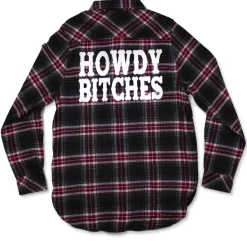 Luckless Outfitters Ladies Boyfriend Flannel - Howdy Women