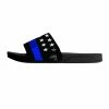 Luckless Outfitters Respect Slides - Blue Line Women