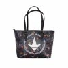 Interestprint LO Leather Belt Tote Women