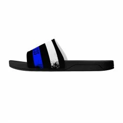 Luckless Outfitters Respect Slides - Blue Line Women