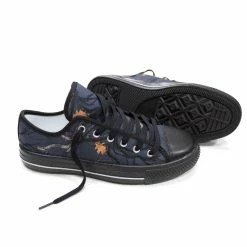 Yoycol Midnight Camo Women's Low-cut Canvas Shoes