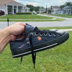 Yoycol Midnight Camo Women's Low-cut Canvas Shoes