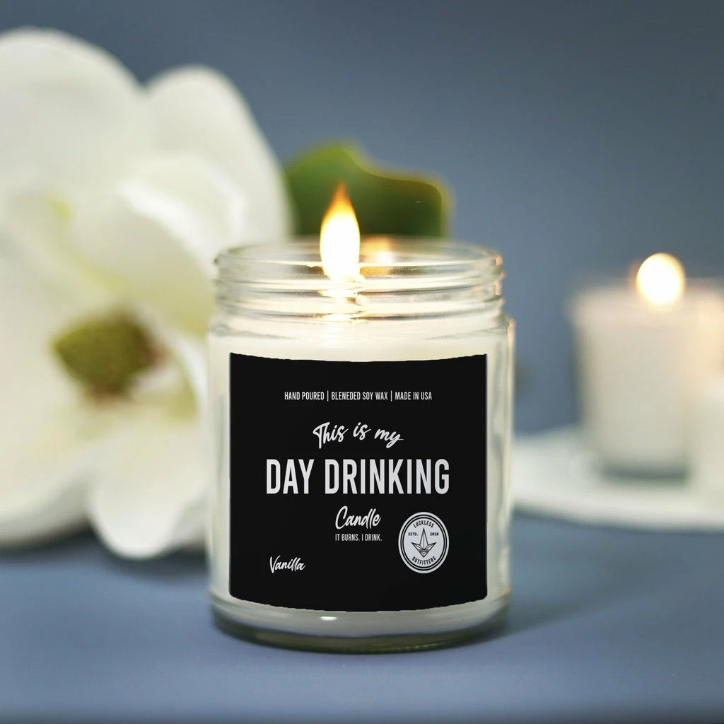 Outlet ⭐ Luckless Outfitters Day Drinking Candle (Hand Poured 9 Oz.) Vanilla ⭐ 7 Luckless Outfitters Day Drinking Candle (Hand Poured 9 Oz.) Vanilla