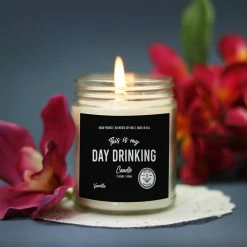 Outlet ⭐ Luckless Outfitters Day Drinking Candle (Hand Poured 9 Oz.) Vanilla ⭐ 12 Luckless Outfitters Day Drinking Candle (Hand Poured 9 Oz.) Vanilla