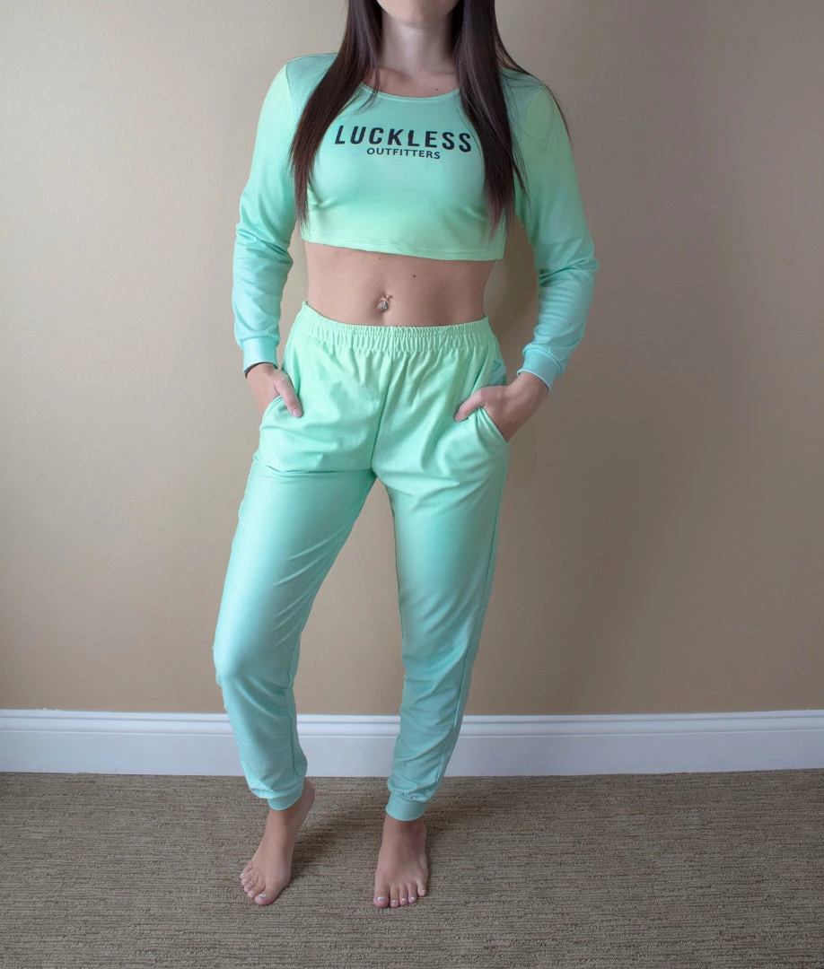 Deals 🔔 Yoycol Ombre Jambo Crop Set Aquamarine 👩 Women ✔️ 5 Yoycol Ombre Jambo Crop Set Aquamarine Women