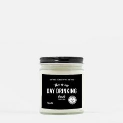 Luckless Outfitters Day Drinking Candle (Hand Poured 9 Oz.) Vanilla